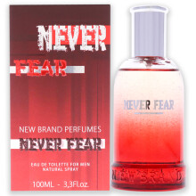 Never Fear de New Brand para hombres - EDT Spray de 3.3 oz