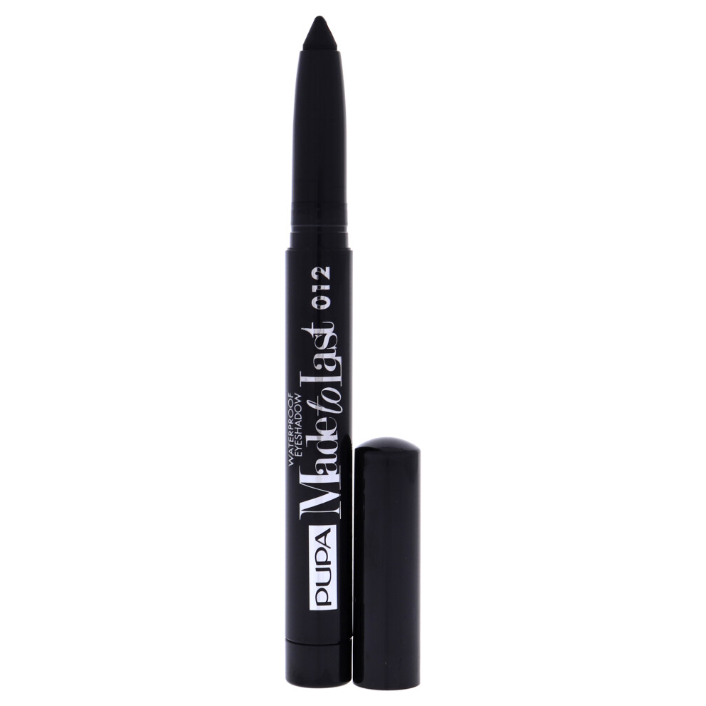 Pupa Milano Made To Last Waterproof Eyeshadow - 012 Extra Black By For