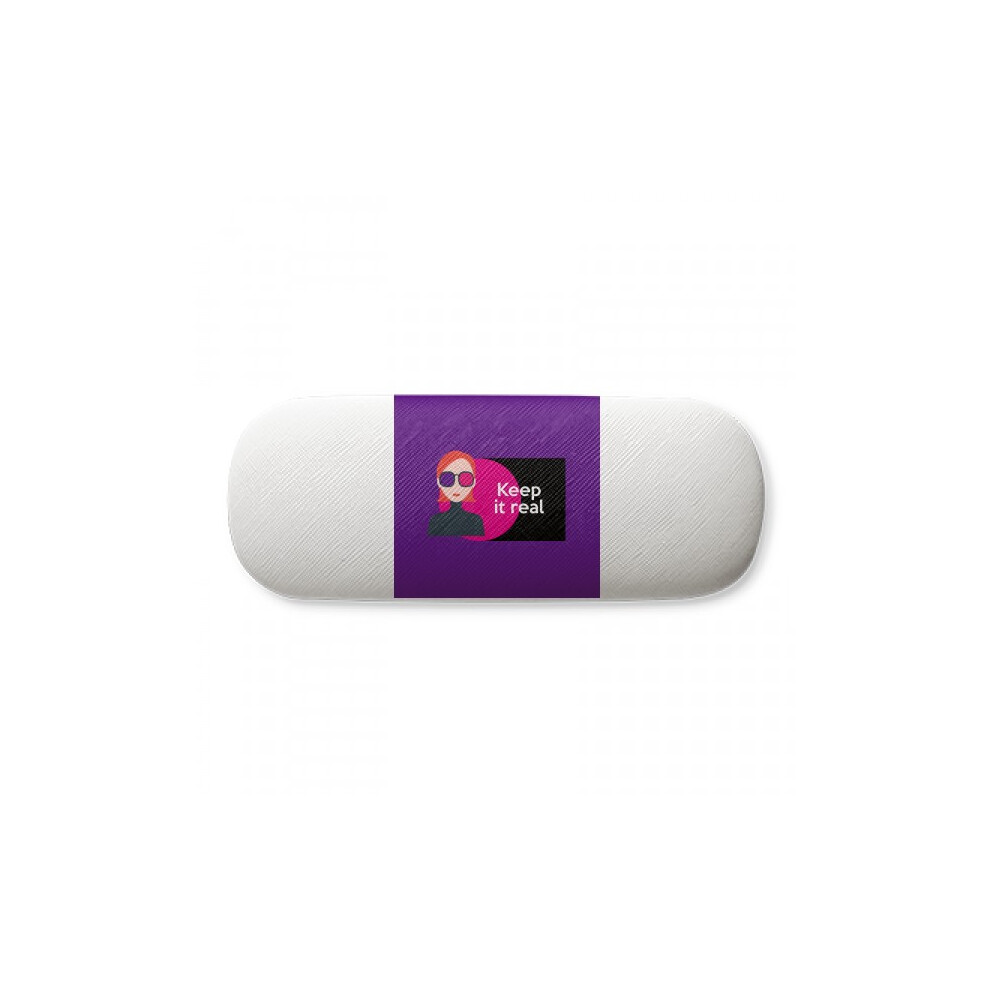 Diythinker Hip Hop Music Keeps It True Glasses Case Eyeglasses Hard Shell Storage Spectacle Box