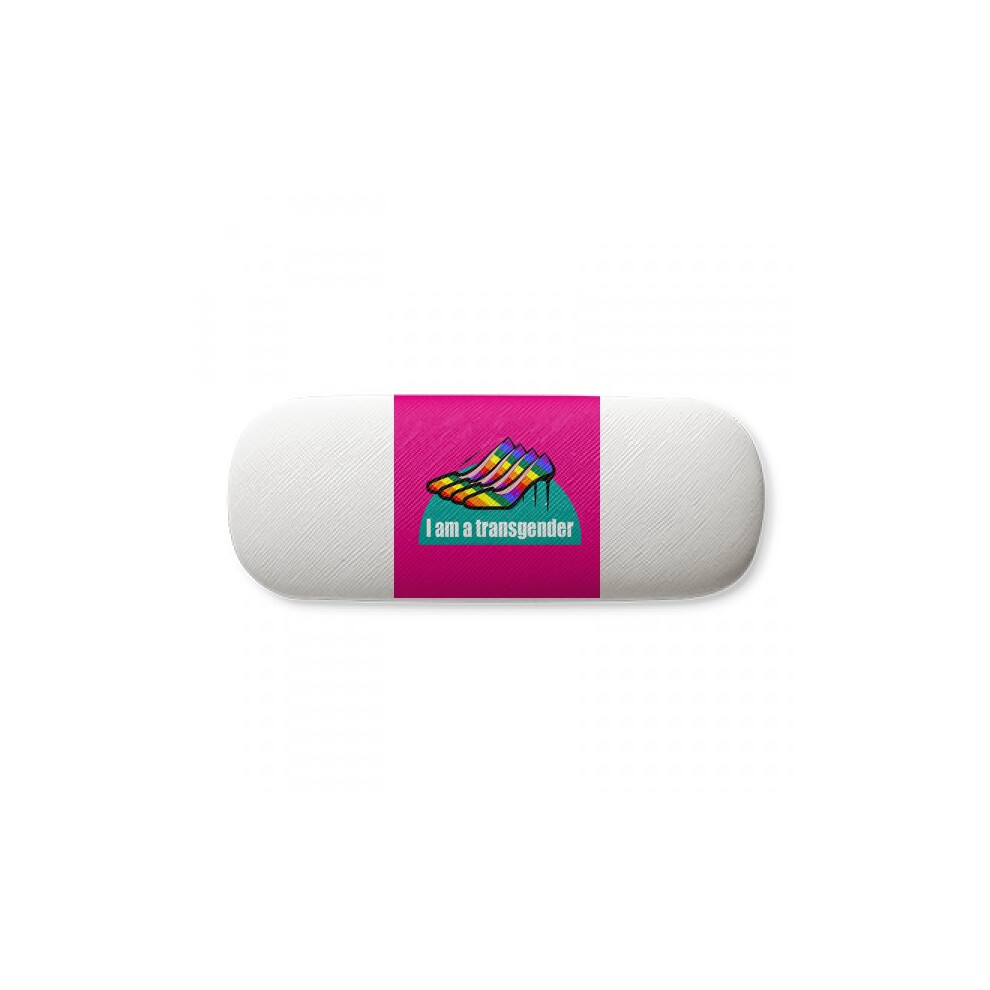 Diythinker I Am A Bisexual Lgbt Rainbow Glasses Case Eyeglasses Hard Shell Storage Spectacle Box
