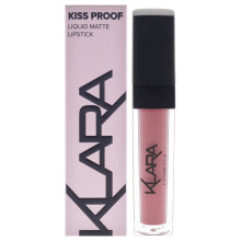 Klara Cosmetics Kiss Proof Lipstick 03 Passion Pink Nude Liquid Matte Lipstick Long Lasting Full Colour Pigment