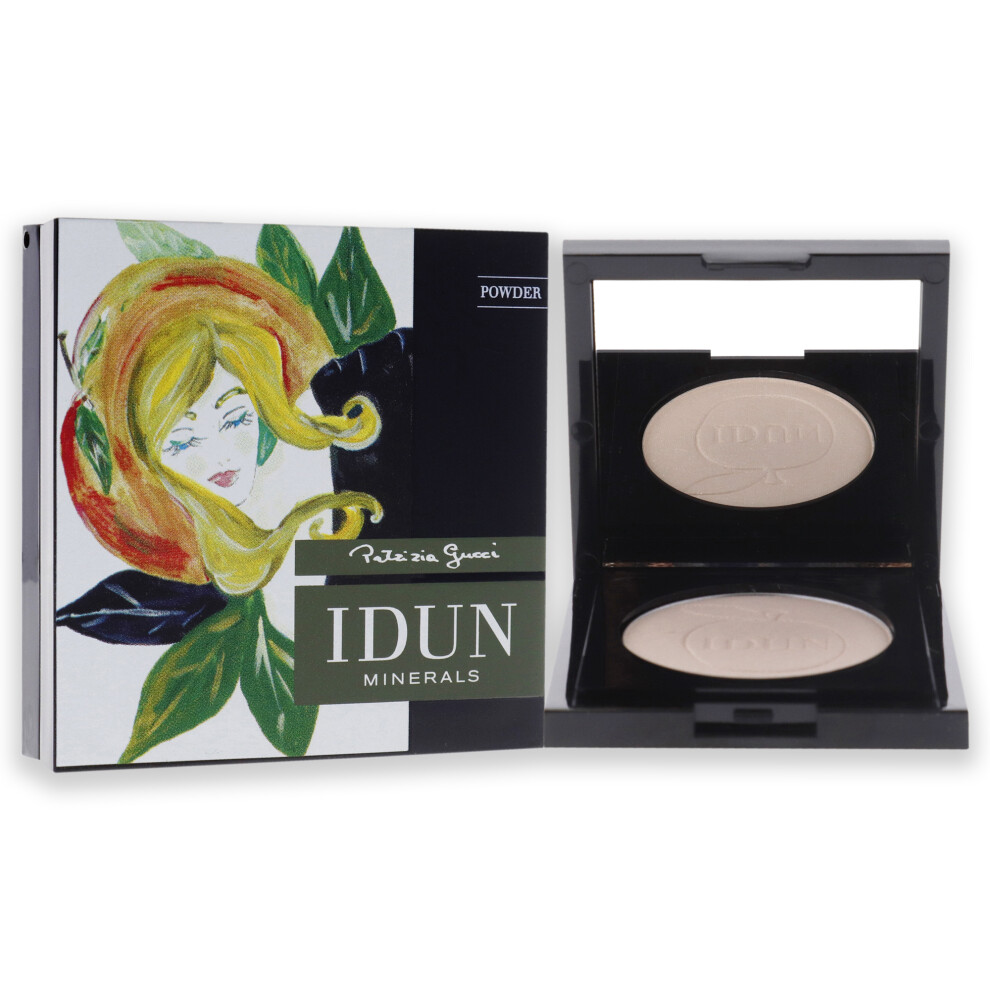 Idun Minerals Light Translucent Illuminating Mineral Powder Highlighter - Locks Your Foundation In Place - Accentuating Your Best Features - Tilda - 0.12 Oz