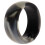 Silicone Wedding Ring - Black-Camo by ROQ for Men - 8 mm Ring 1