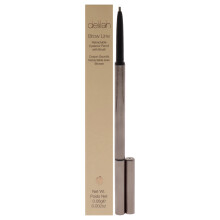 Brow Line Retractable Eyebrow Pencil With Brush - Ash by Delilah for W