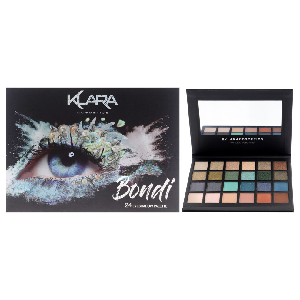 Klara 24 Eyeshadow Palette - Bondi By For Women - 1.68 Oz Eye Shadow