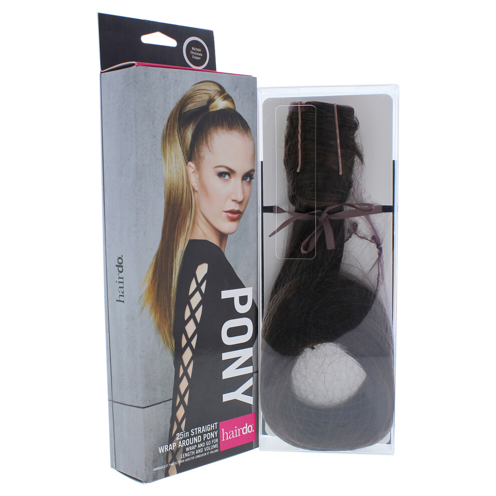Hairdo Straight Wrap Around Pony - R6 30H Chocolate Copper By For Women - 25 Inch Hair Extension