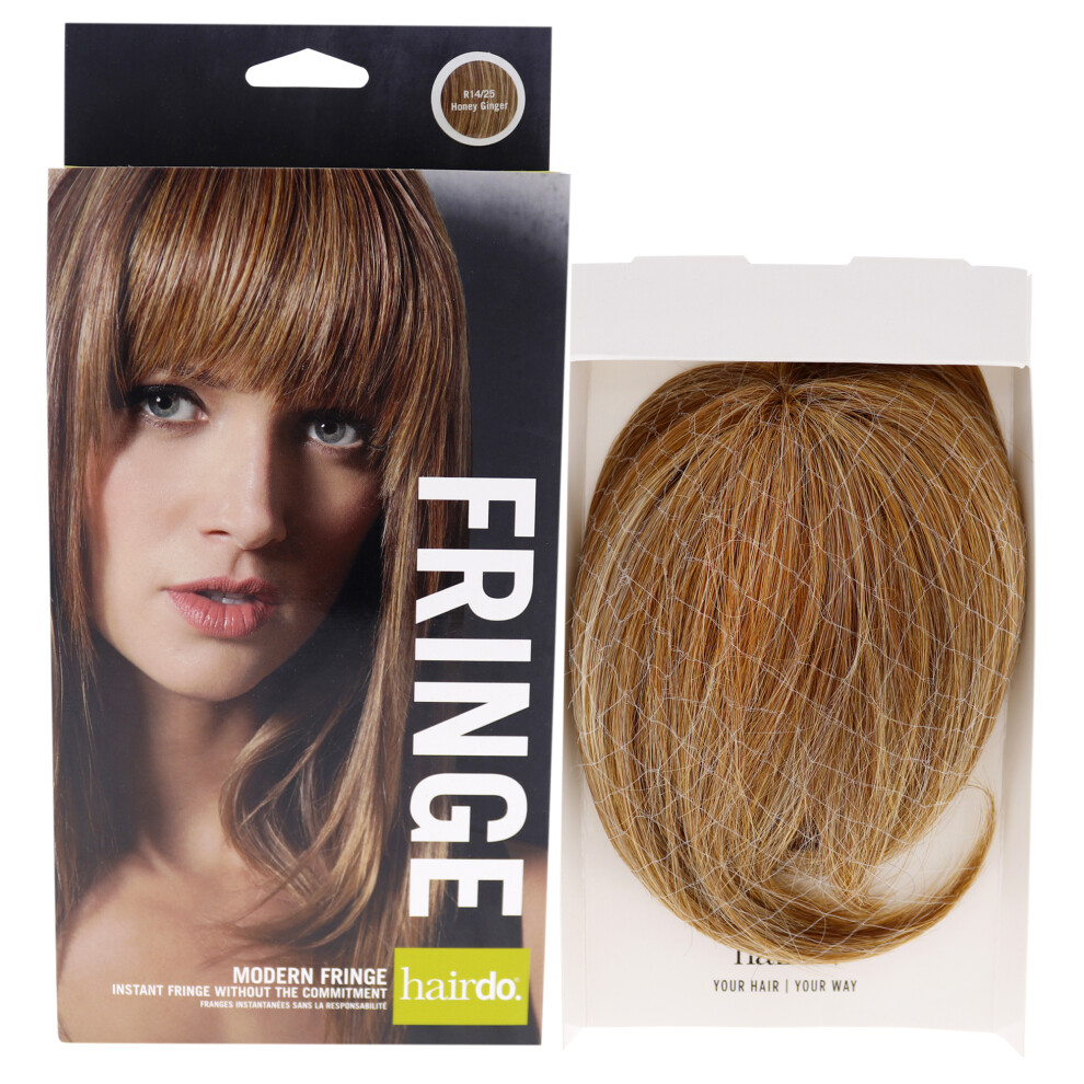 Hairdo Modern Fringe Clip In Bang - R14 25 Honey Ginger By For Women - 1 Pc Hair Extension