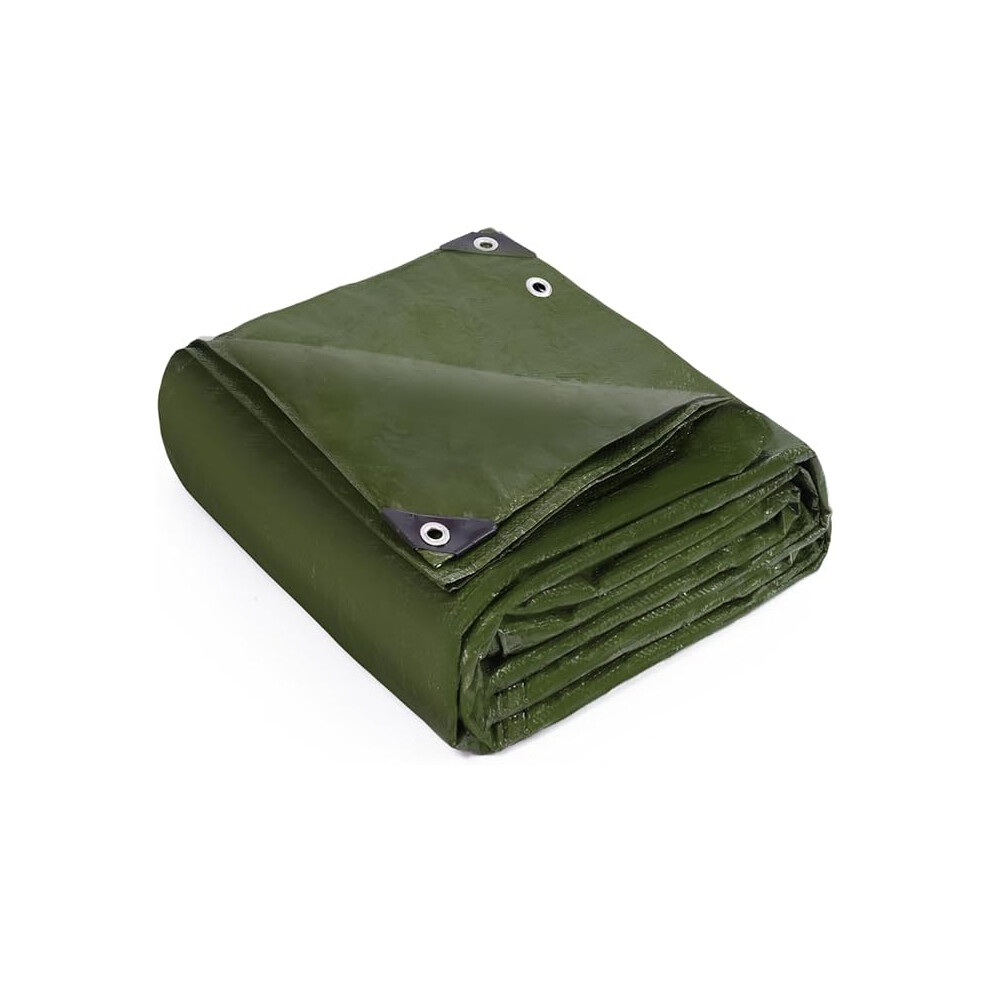 (3X3) Keplin Waterproof Tarpaulin Cover Sheet  Heavy Duty, Mould-Resistant, Easy to Wash PE Material, Reinforced Edges with Metal Eyelets-image-OPC-PFK87MS-NEW