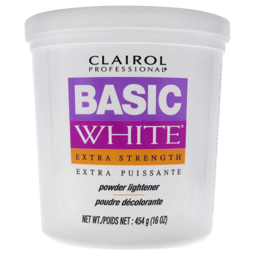 Clairol White Basic Powder Lighteners By For Unisex - 16 Oz Lightener