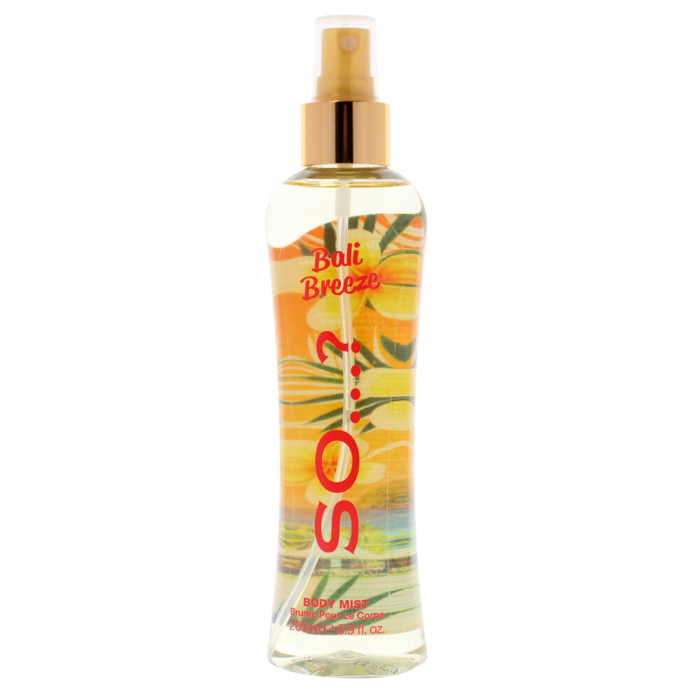 So? Bali Brezze By For Women - 6.9 Oz Body Mist