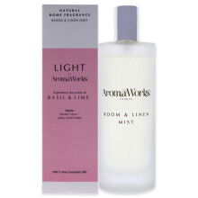 Light Room and Linen Mist - Basil and Lime by Aromaworks for Unisex -
