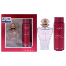 Nancy Pink von Sapil – Damen 2-teiliges Geschenkset: EDP-Spray 50 ml + Körperlotion 150 ml
