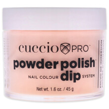 Pro Powder Polish Nail Color Dip System - Peach Sorbet fra Cuccio Color til kvinder - 1,6 oz Nail Powder