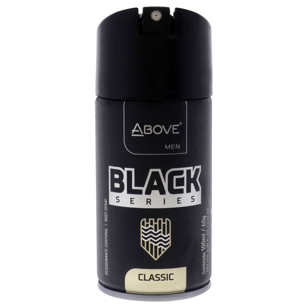 Above Black Series Body Spray - Classic For Men 2.12 Oz Deodorant Spray-image