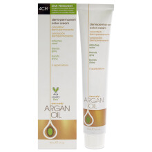 Demi-permanente Farbcreme mit Argan l 4CH Mittelschokoladenbraun von One n Only f r Unisex 3 oz Haarfarbe