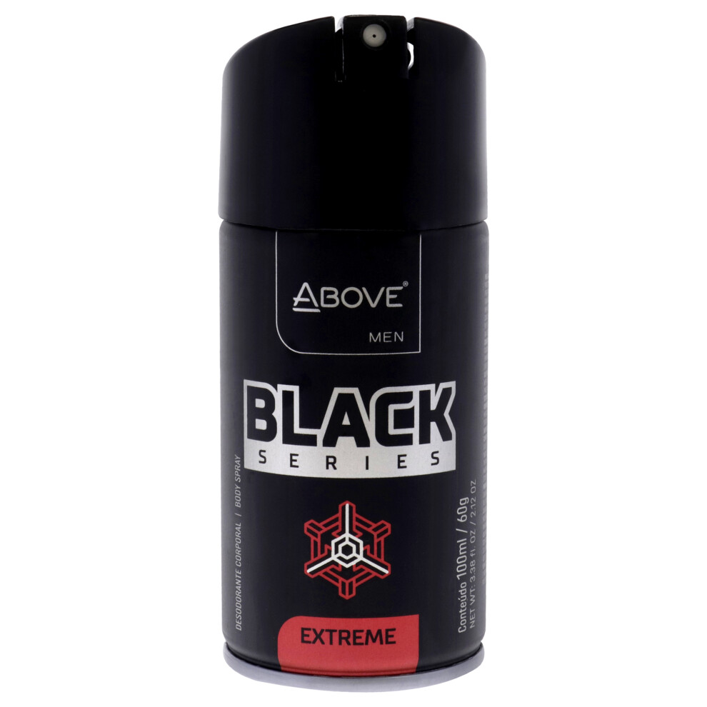 Above Black Series Body Spray - Extreme For Men 2.12 Oz Deodorant Spray-image