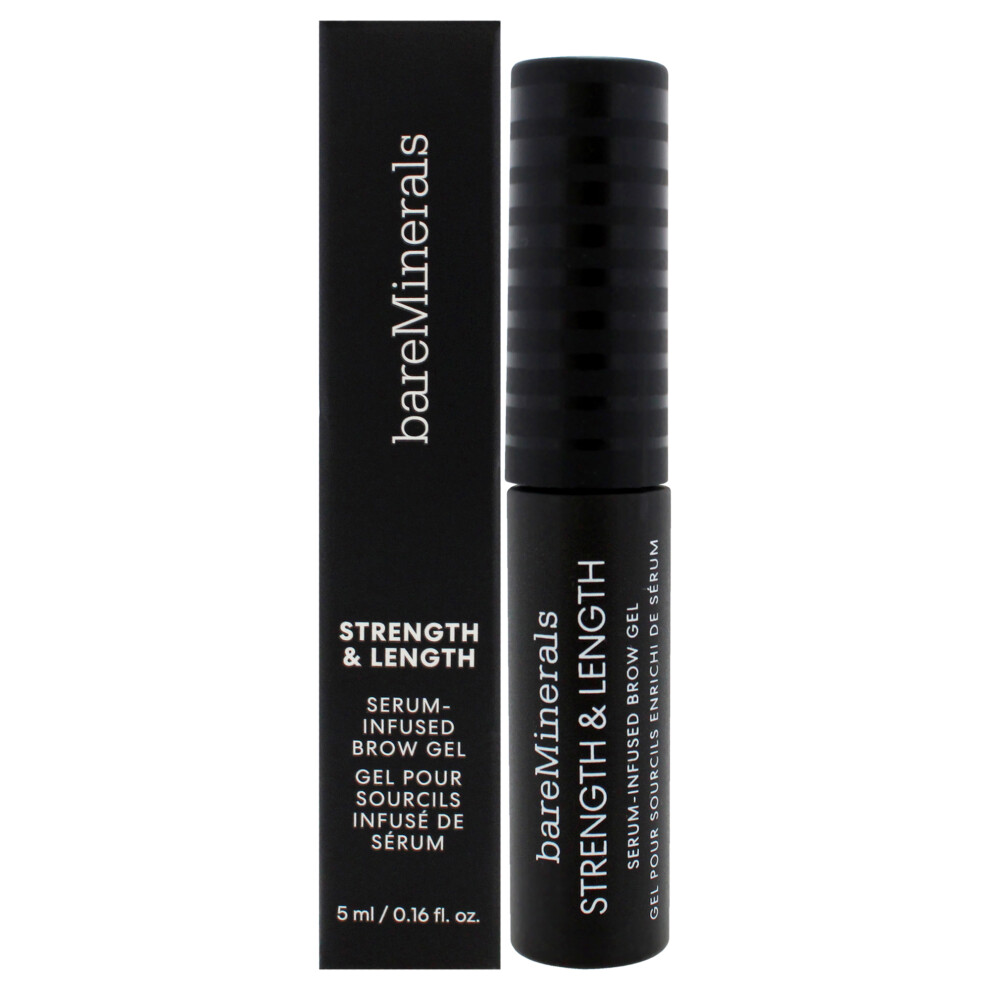 Strength and Length Serum-Infused Brow Gel - Chestnut by bareMinerals