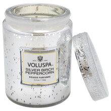 Klein – Silberbirken-Pfefferkorn-Kerze von Voluspa für Damen und Herren – 156 g