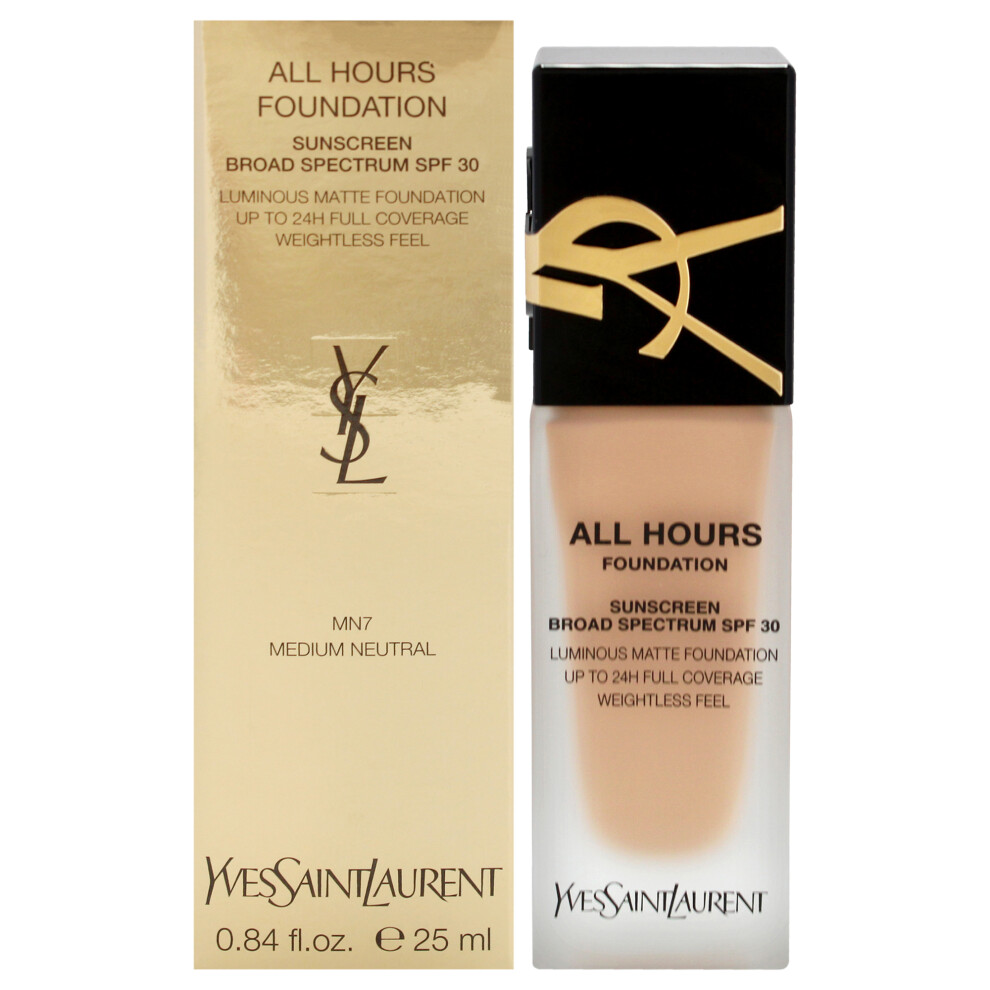 All Hours Foundation SPF 30 - MN7 Medium Neutral by Yves Saint Laurent