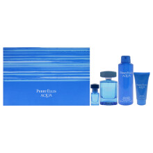 Perry Ellis Aqua by Perry Ellis for Men - 4 Pc Gift Set 3.4oz EDT Spra