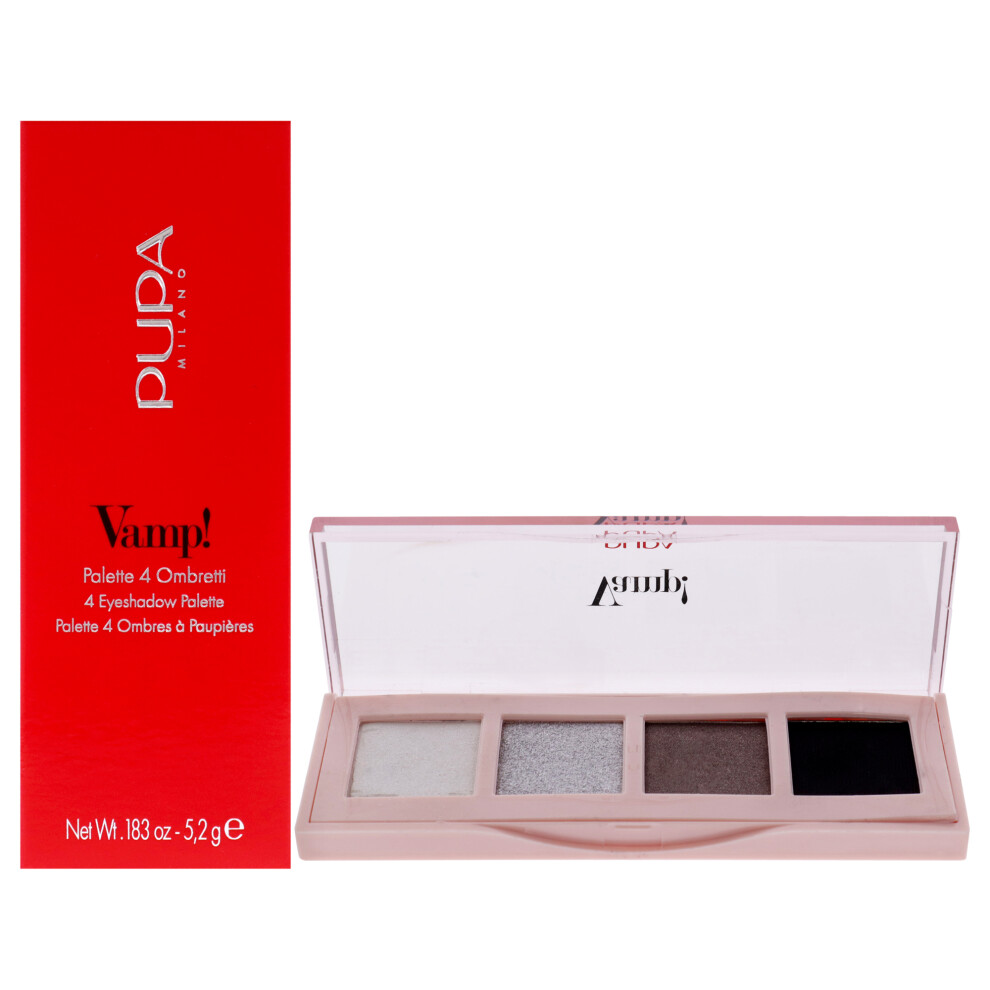 Pupa Milano Vamp! 4 Eyeshadow Palette - 005 Intense Smoky By For Women - 0.183 Oz Eye Shadow