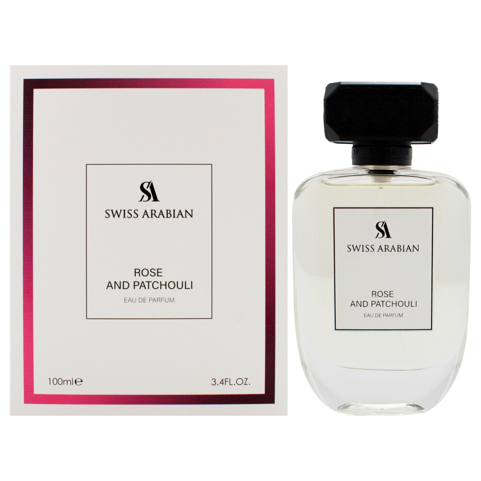 Swiss Arabian Rose And Patchouli By For Women - 3.4 Oz Edp Spray