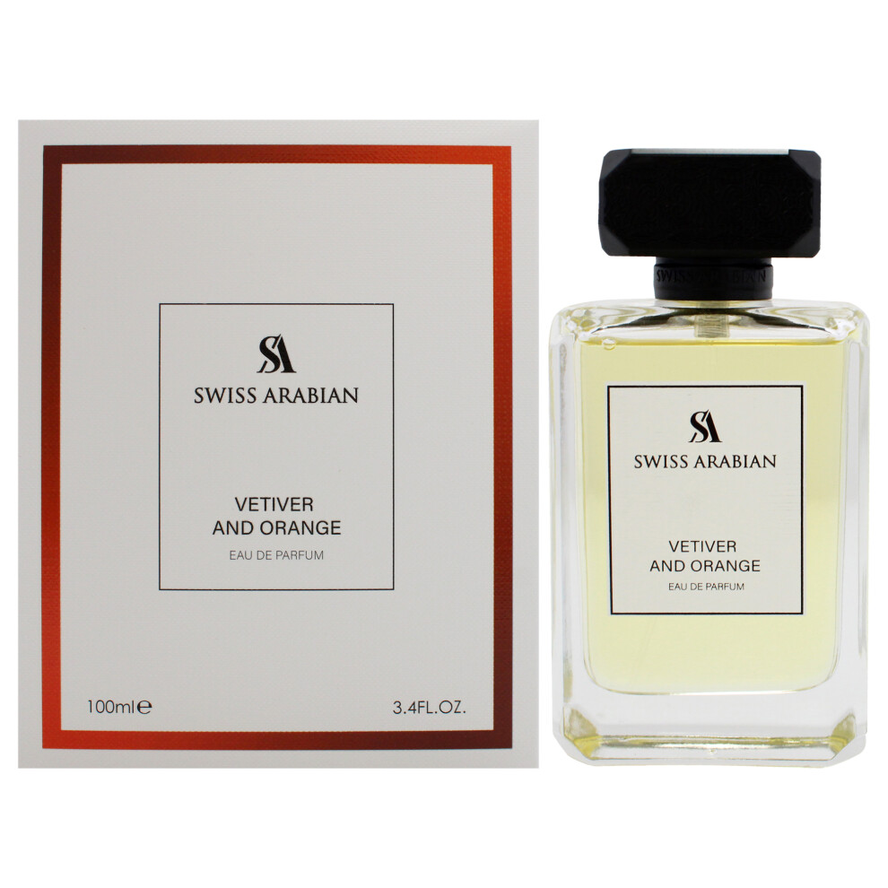 Swiss Arabian Vetiver And Orange Eau De Parfum Para Hombre 100 Ml-image