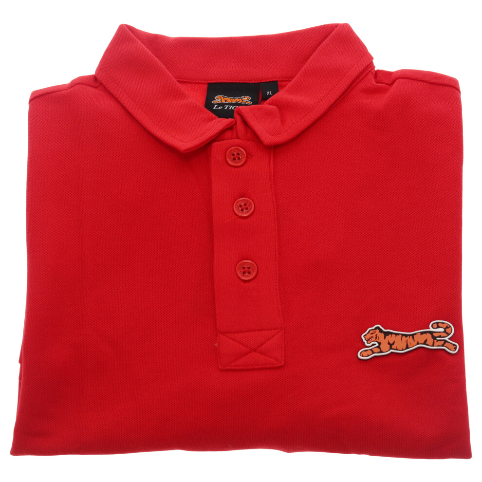 Polo Classica In Cotone - Rossa Di Le Tigre Per Uomo - 1 Pezzo (Xl)-image