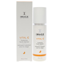 Vital C Hydrating Facial Cleanser von Image – sanfte, feuchtigkeitsspendende Reinigung mit Vitaminen A, C & E (Unisex, 6 oz)