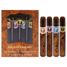 Cuba by Cuba for Men - 4 x 0.17 oz Mini Gift Set Cuba Gold Splash , Cu