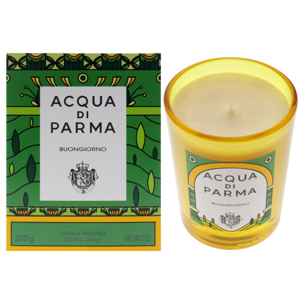 New Acqua Di Parma Unisex Buongiorno Scented Candle By For - 7 Oz Candle
