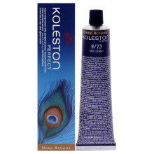 Koleston Perfect Permanent Creme Haarkleuring - 9-73 Zeer licht brunette goudblond van Wella voor unisex - 2 oz haarkleur