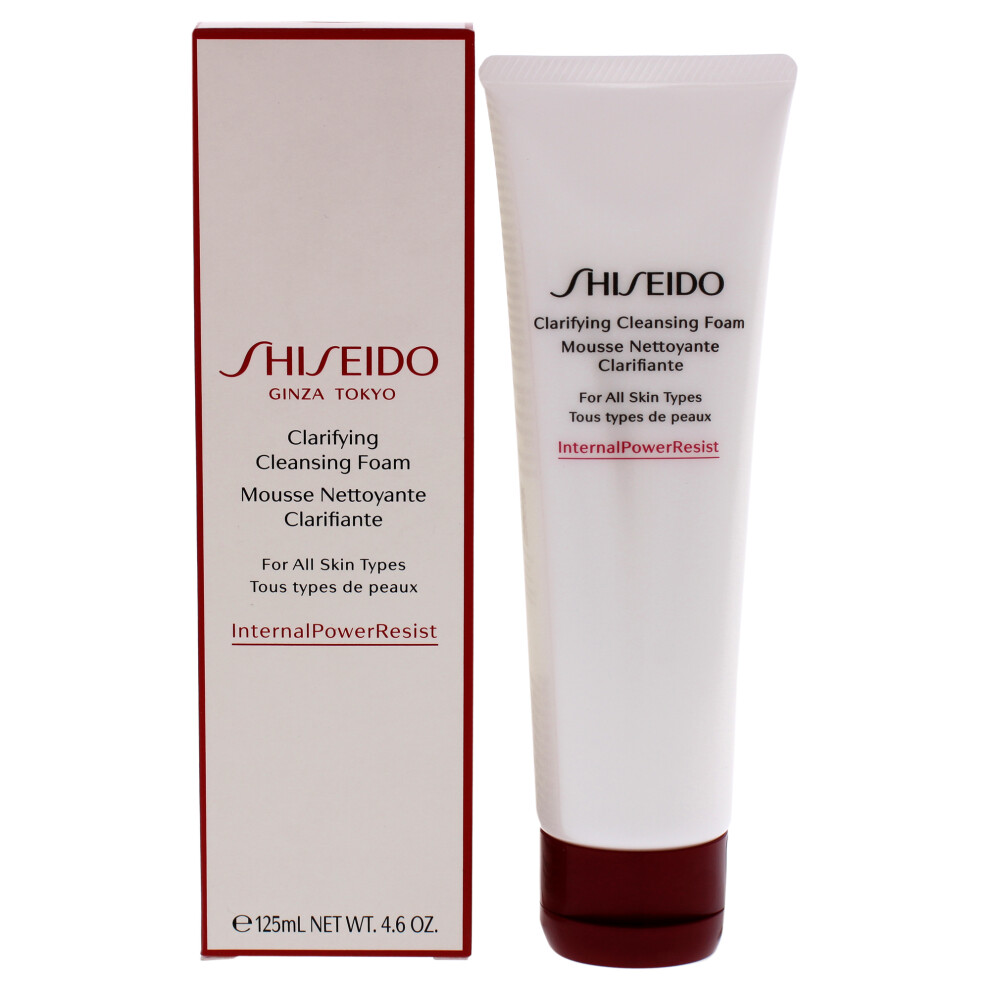 Shiseido Unisex Clarifying Cleansing Foam By For - 4.6 Oz Cleanser