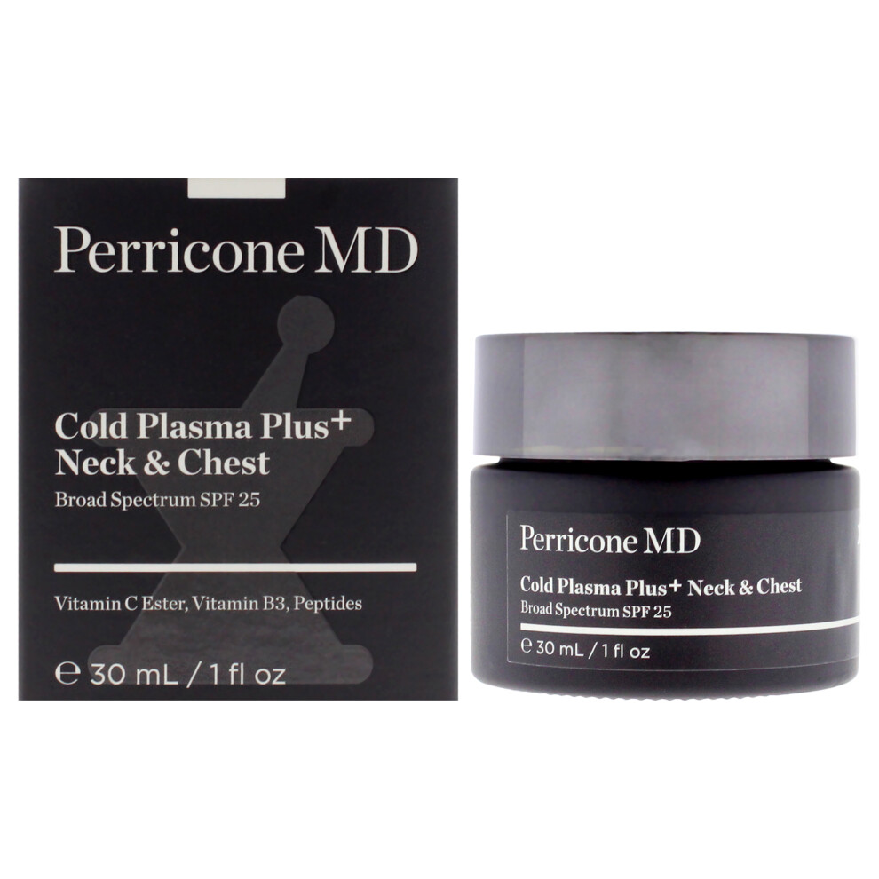 Perricone Cold Plasma Plus Neck And Chest Spf 25 By Md For Unisex - 1 Oz Moisturizer