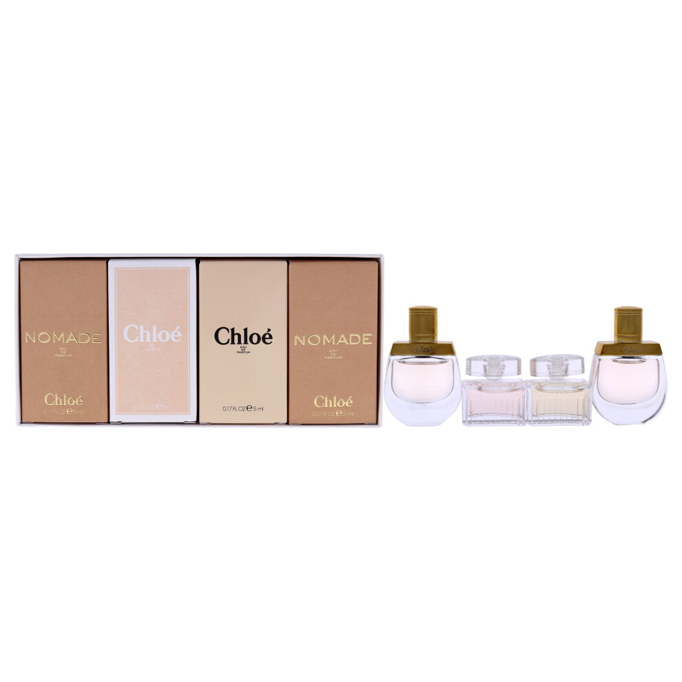 Chloe Variety By Chloe For Women - 4 Pc Mini Gift Set 0.16oz Nomade ED