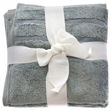 Bambus-Waschlappen-Set – Ocean Mist von Cariloha für Damen und Herren – 3-teiliges Handtuchset