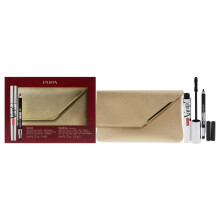 Vamppi! ja Multiply Set by Pupa Milano naisille - 3 kpl 0,32oz Vamp! Ripsivri - 100 musta 0.03oz Multiplay Eye Pencil - 09 Black Wallet