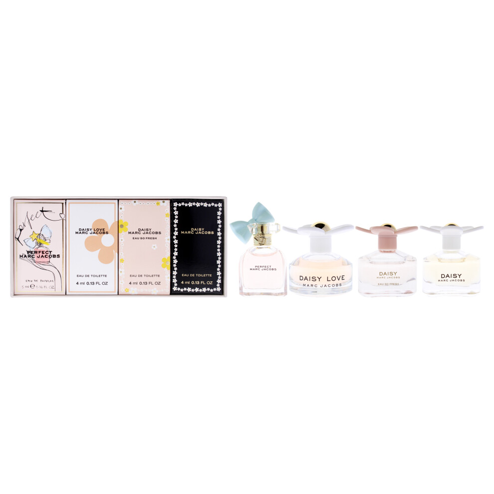 Marc Jacobs Daisy by Marc Jacobs for Women - 4 Pc Mini Gift Set 0.13oz