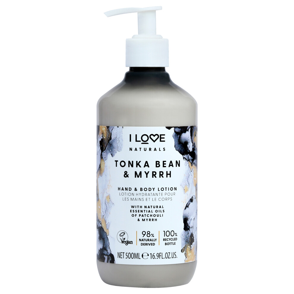 I Love Cosmetics Naturals Hand And Body Lotion - Tonka Bean And Myrrh By I Love Cosmeti