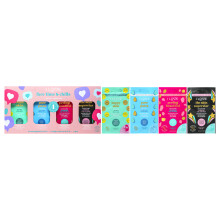 Face Time and Chills Gesichtsmaske von I Love Cosmetics für Damen – 4 x 0,33 oz Maske