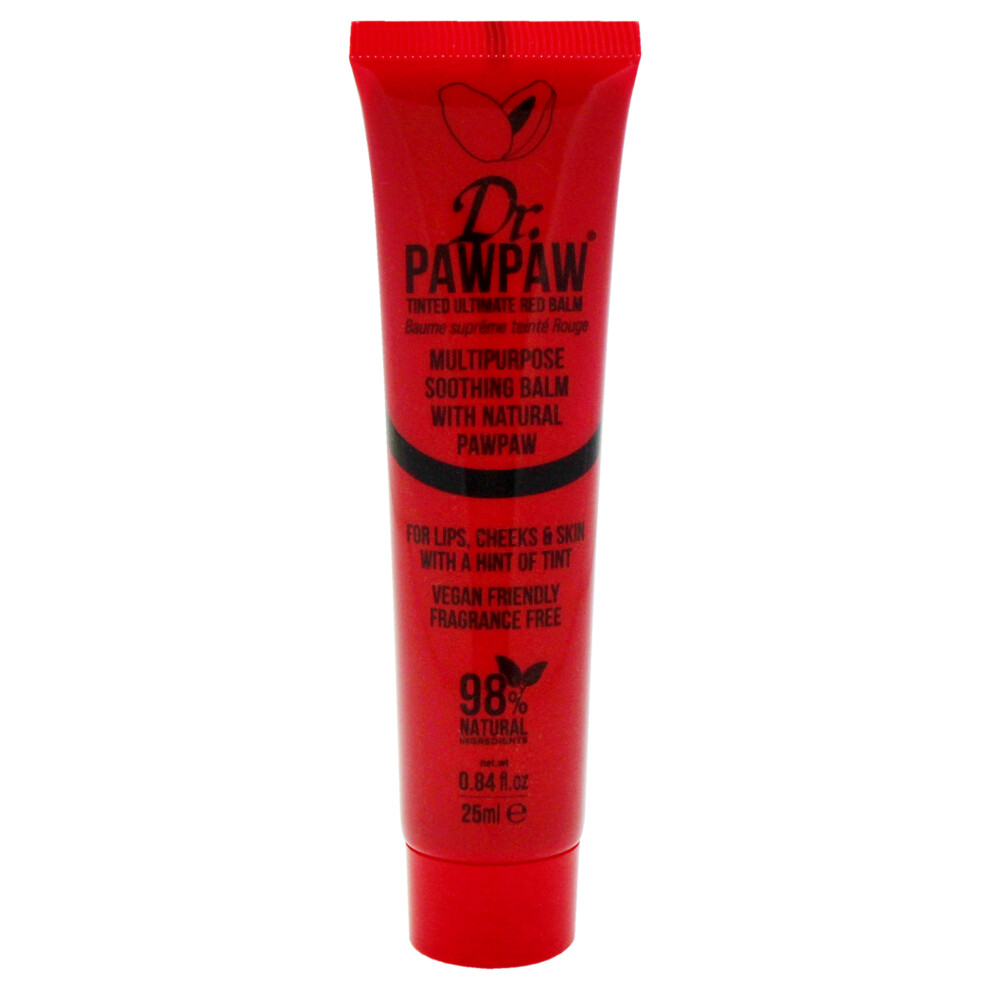 Dr Paw Paw Red Multipurpose Soothing Tinted Balm - Ultimated By Dr. Pawpaw For Wo