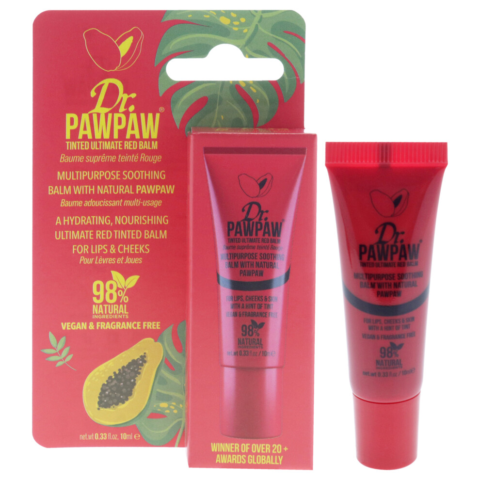 Multipurpose Tinted Balm - Ultimate Red by Dr. PawPaw for Women - 0.33-image-OPC-PFK8PTZ-NEW