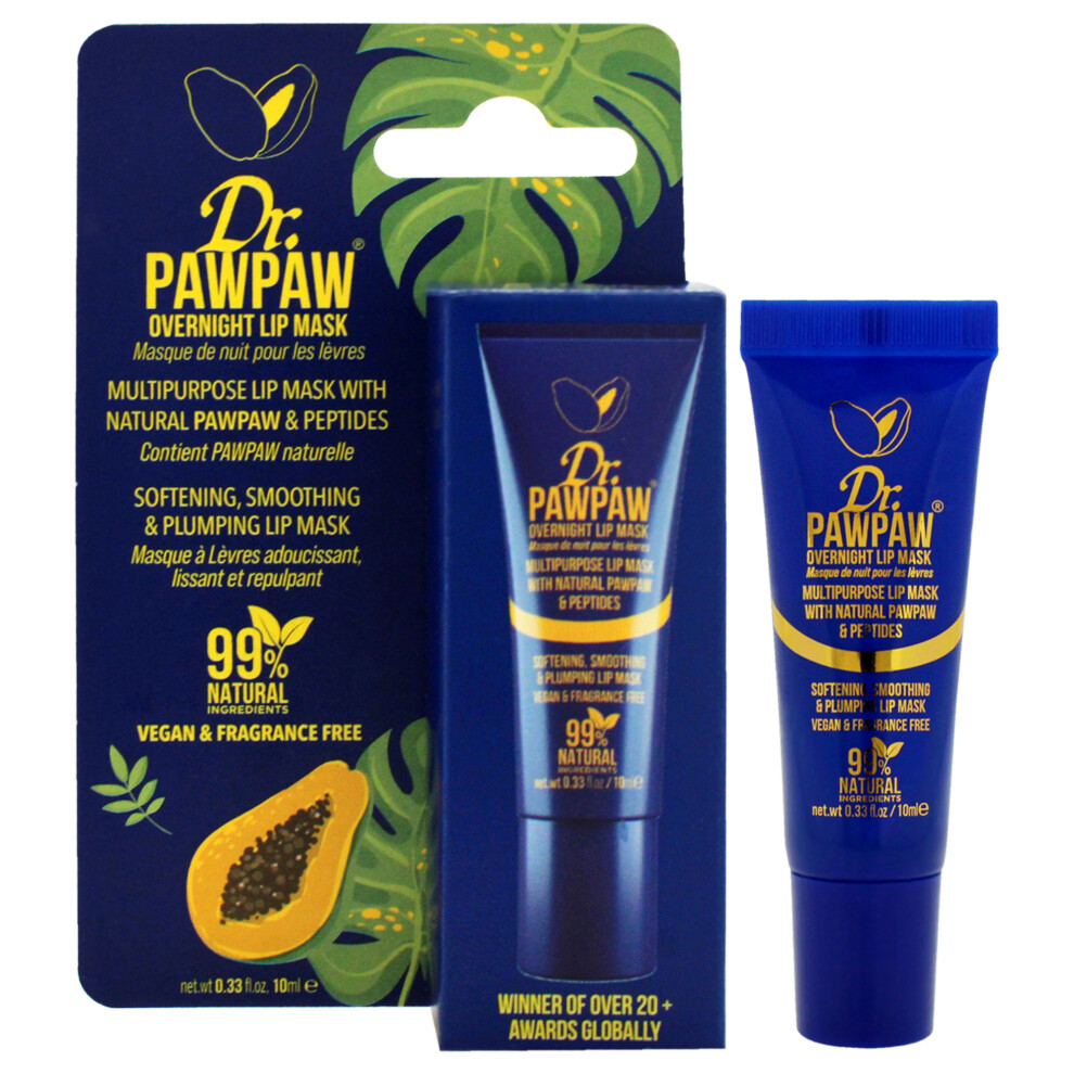Dr Paw Paw Multipurpose Overnight Lip Mask By Dr. Pawpaw For Women - 0.33 Oz Lip