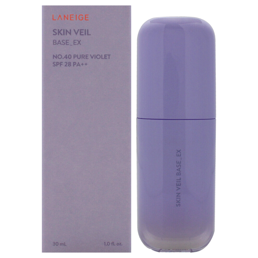 Skin Veil Base Ex No. 40 Pure Violet SPF 28 PA Plus by Laneige for Wom