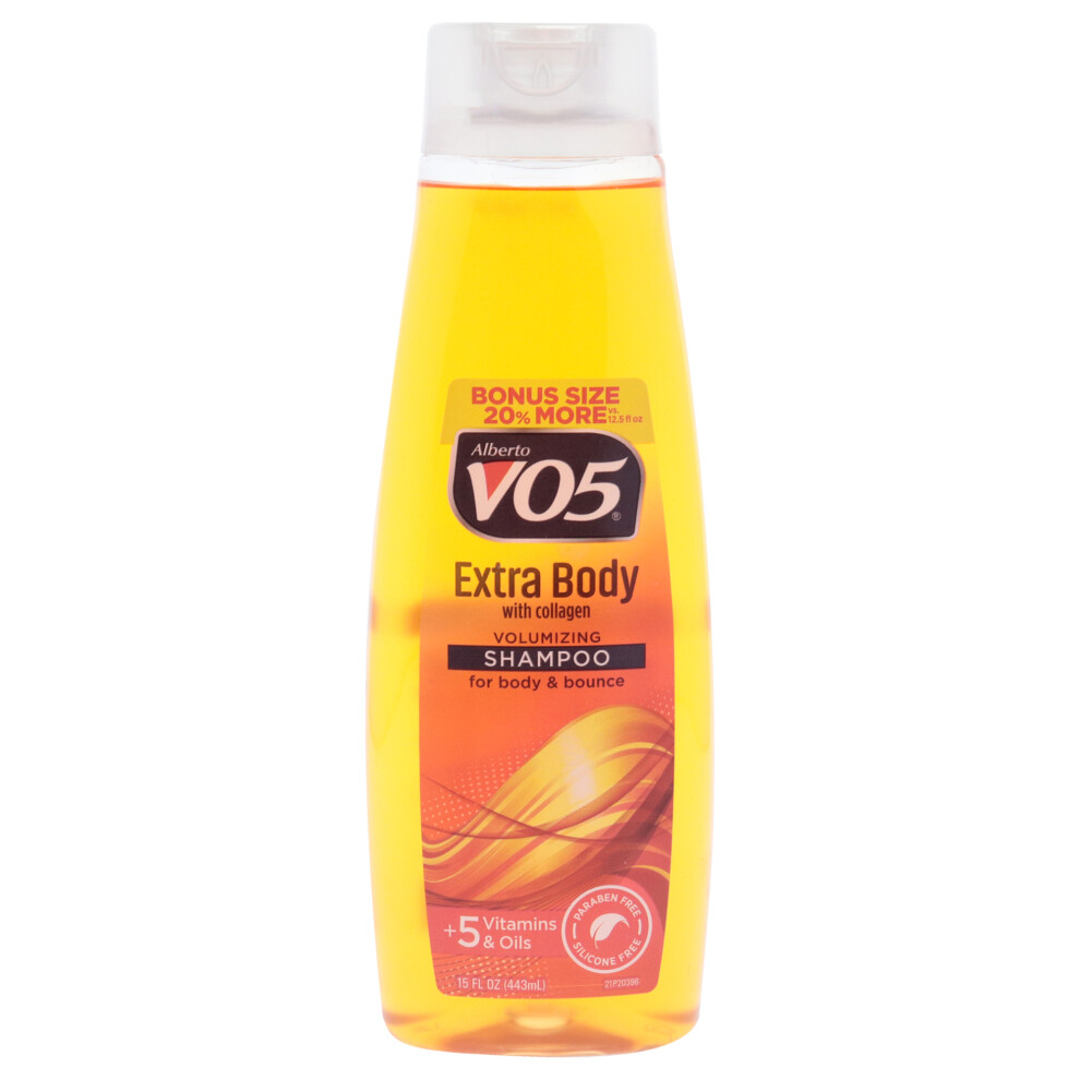 Extra Body Volumizing Shampoo by Alberto VO5 for Unisex - 15 oz Shampo