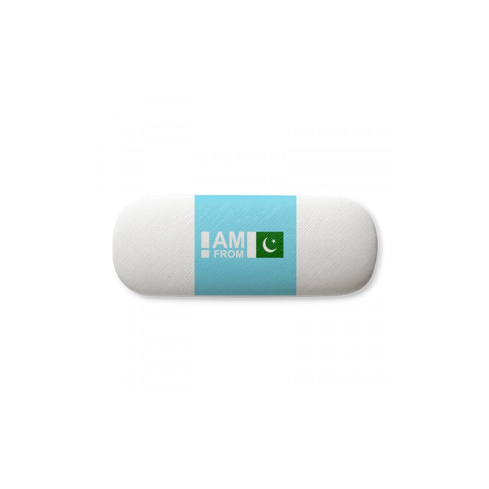 Diythinker I Am From Pakistan Art Deco Fashion Glasses Case Eyeglasses Hard Shell Storage Spectacle Box