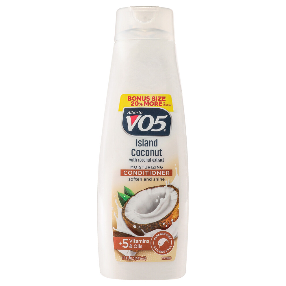 Moisturizing Island Coconut Conditioner by Alberto VO5 for Unisex - 15