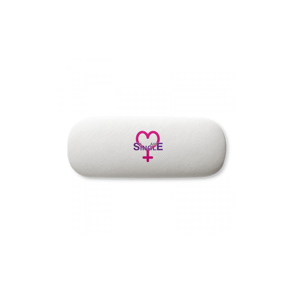 Diythinker Identity Status Single Women Glasses Case Eyeglasses Hard Shell Storage Spectacle Box