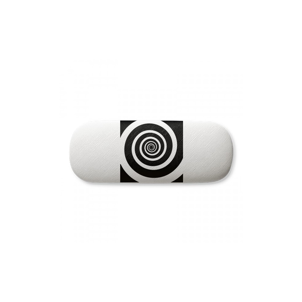 Diythinker Illusion Line Repeat Spiral Glasses Case Eyeglasses Hard Shell Storage Spectacle Box