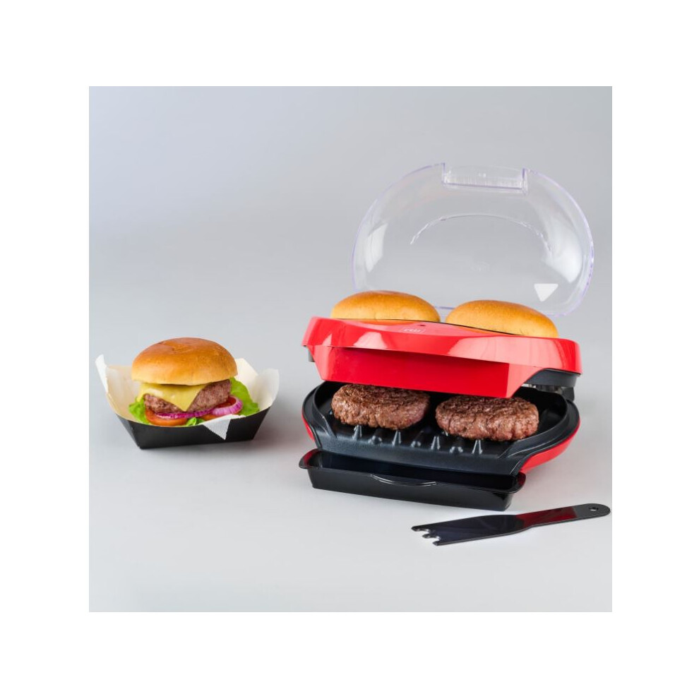New Automatic Temperature Control Heat & Eat 2 Burger Maker.